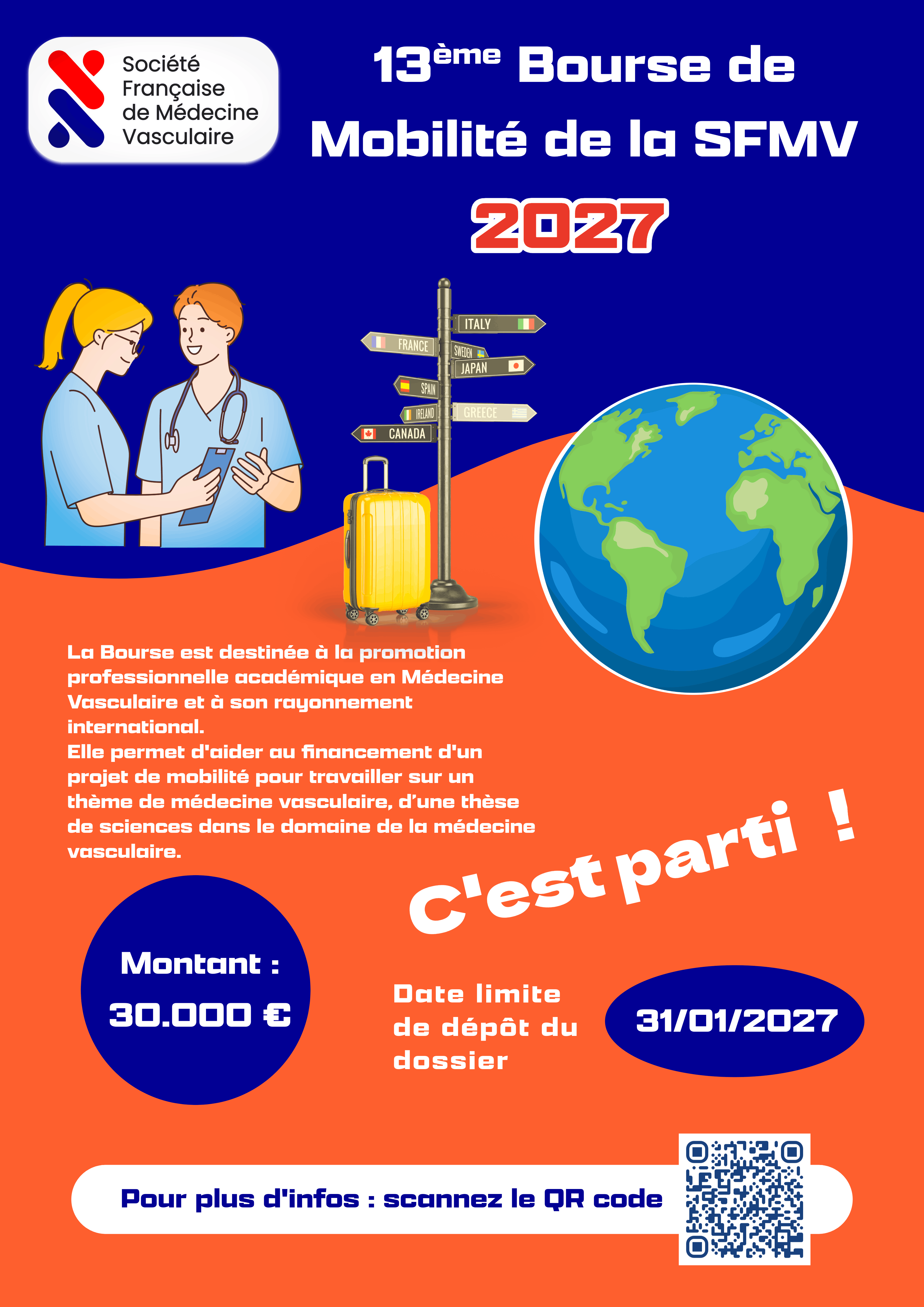 Bourse de recherche SFMV 2027